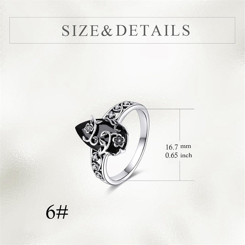 💍 60% RABATT! 🌸 Böhmischer Vintage-Blumenranken-Ring – Aufwendiges Filigranes Durchbruchmuster, Exquisite Handwerkskunst & Zeitloses Design ✨