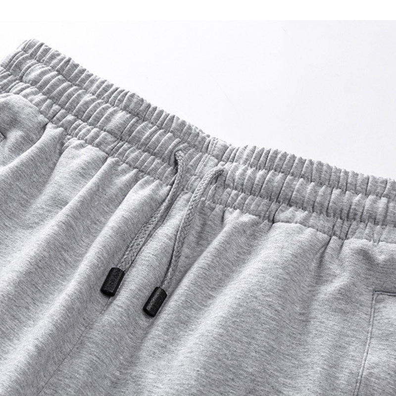 Herren-Sommer-Outdoor-Freizeit-Shorts fürs Fitnessstudio, schlichter Stil, figurbetont, einfarbig, bequem und stilvoll