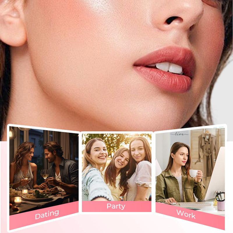 2-in-1 matter Lipliner & glänzender Lipgloss