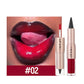 2-in-1 matter Lipliner & glänzender Lipgloss