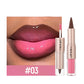 2-in-1 matter Lipliner & glänzender Lipgloss