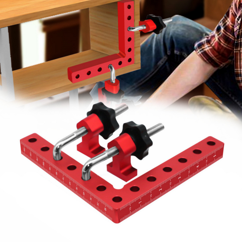 🔧Zeitlich begrenztes Angebot- 90° Positionierwinkel & Rechtwinkel-Klemmen Set