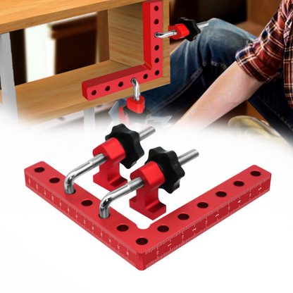 🔧Zeitlich begrenztes Angebot- 90° Positionierwinkel & Rechtwinkel-Klemmen Set