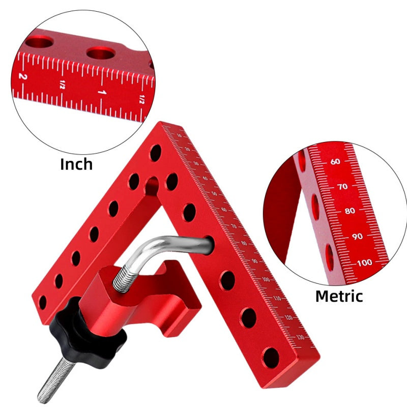 🔧Zeitlich begrenztes Angebot- 90° Positionierwinkel & Rechtwinkel-Klemmen Set