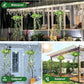 ☀️ 【Limitiertes Angebot – 50% Rabatt】 – Solar-Efeu-Lichterkette mit künstlichen Blättern – wasserdicht, 8 Beleuchtungsmodi & flexibel – perfekt für Garten, Balkon & Wanddekoration 🌿💡