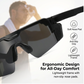 🕶️ JETZT -50% RABATT! 🔥 Sport-Sonnenbrille UV400 Unisex – Verspiegelte Gläser Anti-Blendung, Leichter TR-Rahmen, Panoramasicht & Seitenschutz · 8 Farben ✨