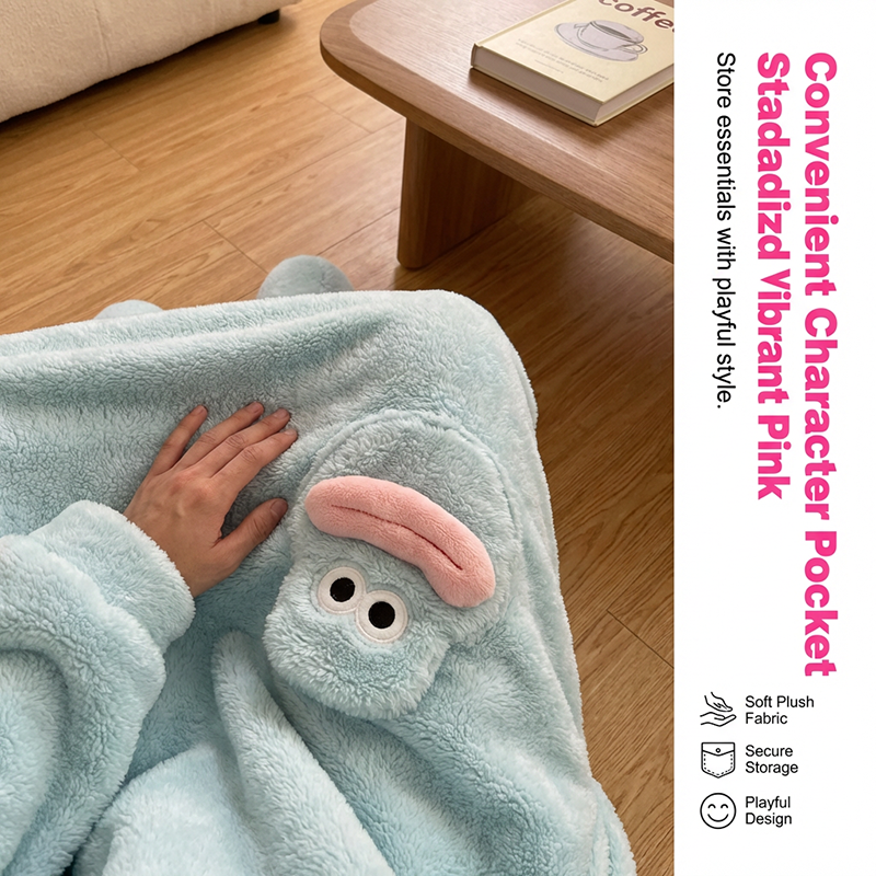 Eleganz braucht keine Worte 🐟Kuscheliger Pyjama aus Korallenfleece mit Figuren🧸