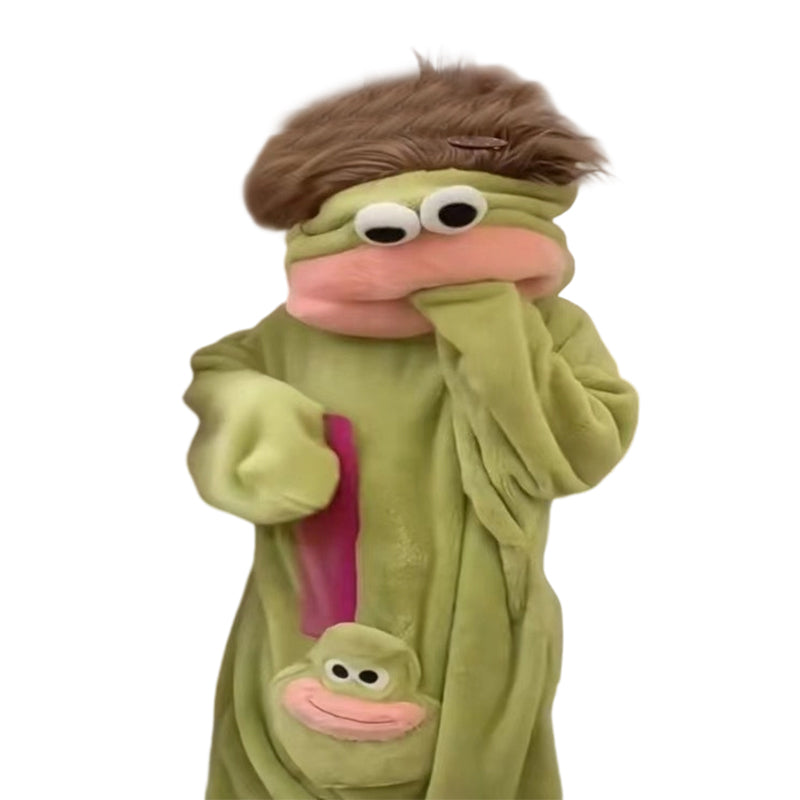 Eleganz braucht keine Worte 🐟Kuscheliger Pyjama aus Korallenfleece mit Figuren🧸