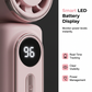🌀💨Tragbarer Clip-Ventilator mit LED-Anzeige