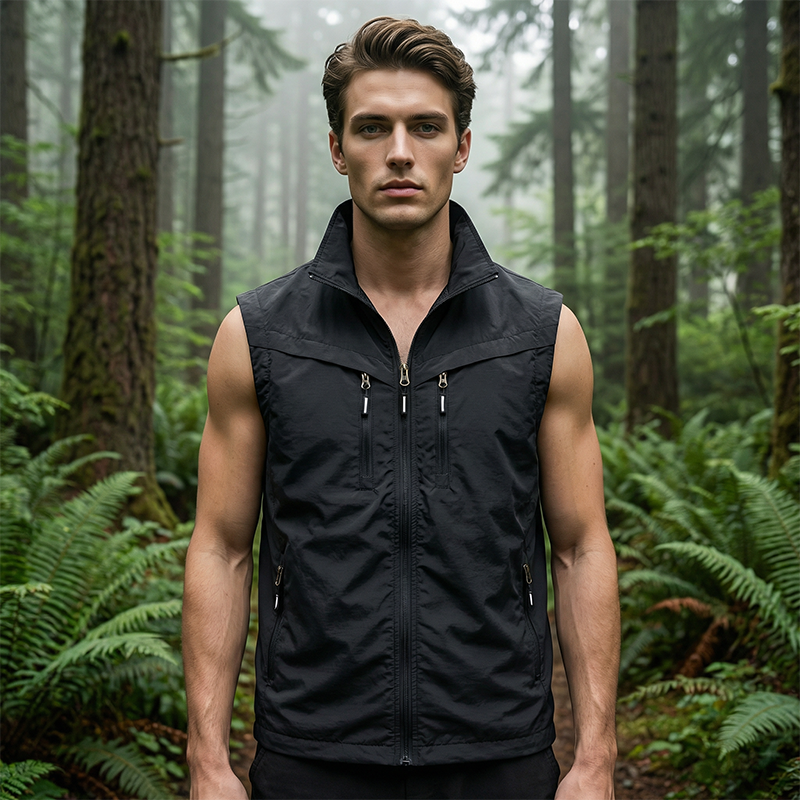 🧥 50% RABATT! 🏞️ Herren Outdoor-Weste mit Mehreren Taschen – Leicht, Strapazierfähig & Ideal Für Wandern & Reisen 🧗‍♂️