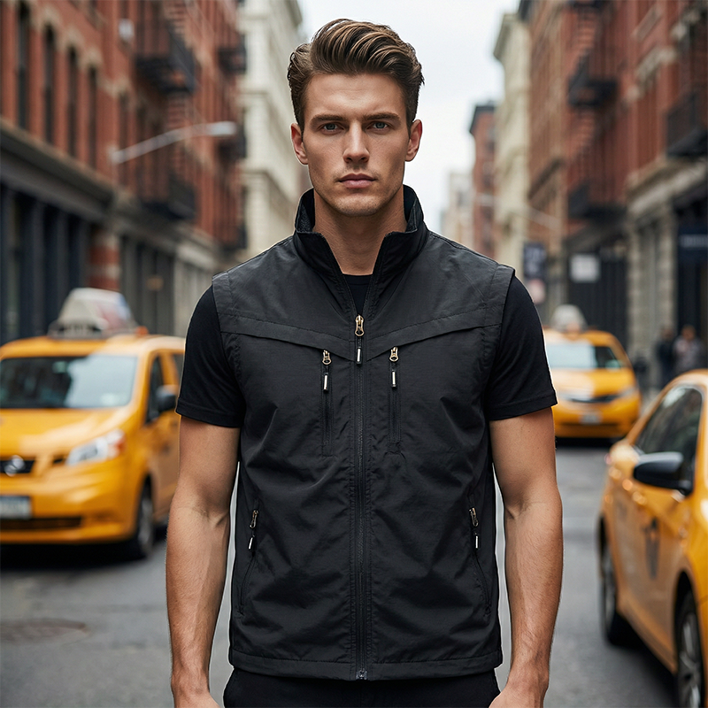🧥 50% RABATT! 🏞️ Herren Outdoor-Weste mit Mehreren Taschen – Leicht, Strapazierfähig & Ideal Für Wandern & Reisen 🧗‍♂️