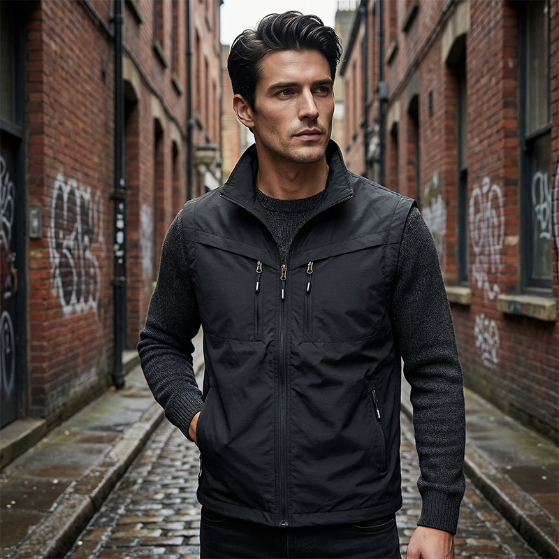 🧥 50% RABATT! 🏞️ Herren Outdoor-Weste mit Mehreren Taschen – Leicht, Strapazierfähig & Ideal Für Wandern & Reisen 🧗‍♂️