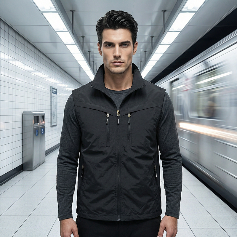 🧥 50% RABATT! 🏞️ Herren Outdoor-Weste mit Mehreren Taschen – Leicht, Strapazierfähig & Ideal Für Wandern & Reisen 🧗‍♂️