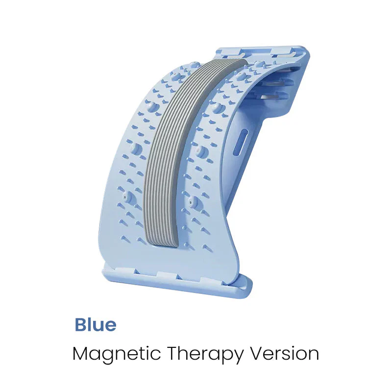 💐 SONDERANGEBOT – 55 % Rabatt! Hochwertiger magnetischer Lendenwirbelstrecker – sanfte Akupunkturmassage, atmungsaktiver Stoff