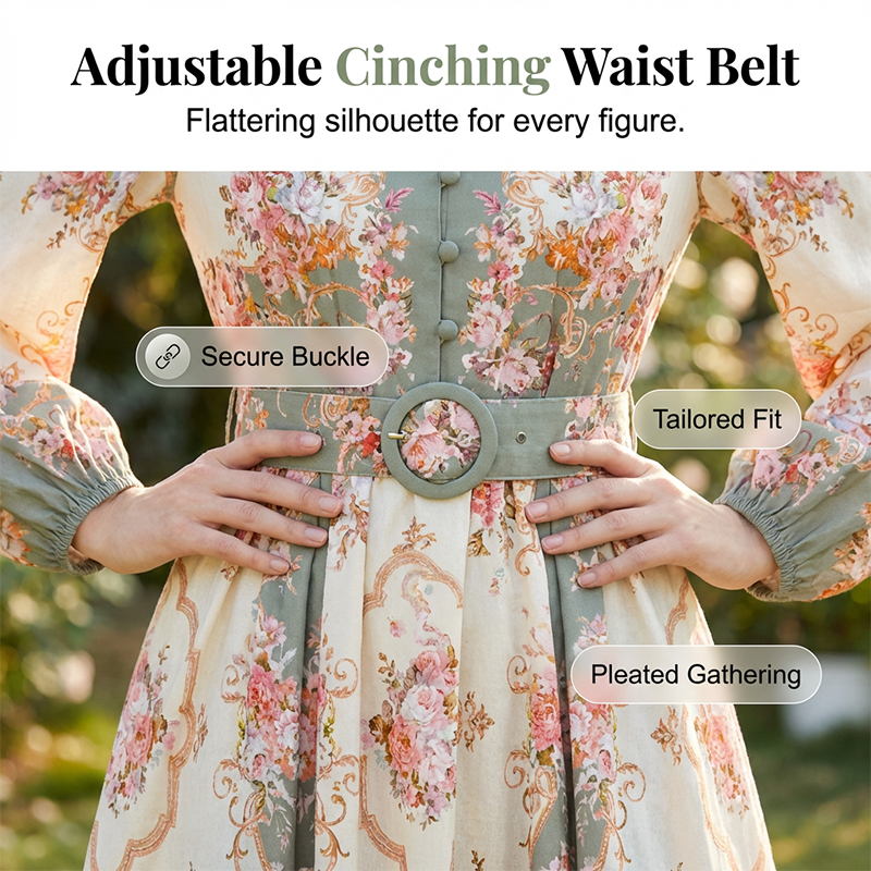 🌸 -50% HEUTE! Romantisches Blumen-Minikleid mit hohem Ausschnitt – Zeitlose Eleganz zum Verlieben 💖✨