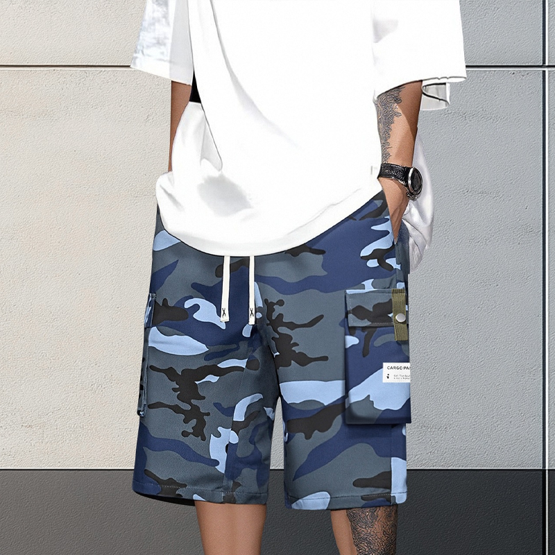 🩳 49% RABATT! 🌿 Herren Cargo-Shorts im Camouflage-Look mit Kordelzug – Leicht, Strapazierfähig & Perfekt Für Outdoor-Aktivitäten & Den Alltag 🏕️