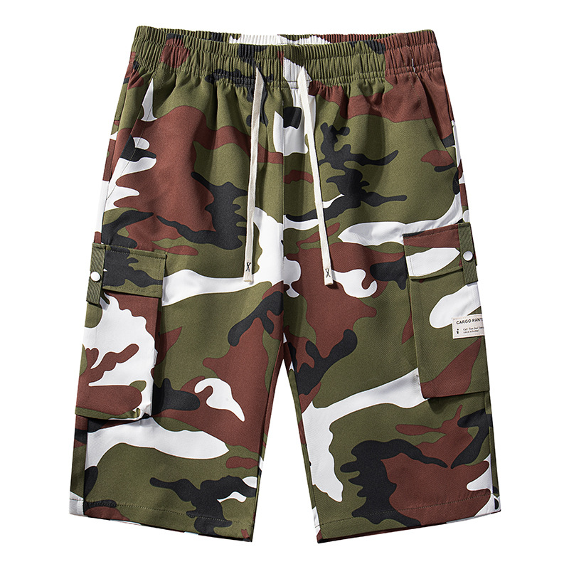 🩳 49% RABATT! 🌿 Herren Cargo-Shorts im Camouflage-Look mit Kordelzug – Leicht, Strapazierfähig & Perfekt Für Outdoor-Aktivitäten & Den Alltag 🏕️