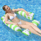 🏖️Aufblasbarer Pool-Liegestuhl mit Streifen