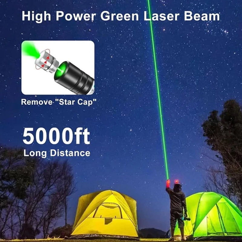 ⏳Begrenzte Zeit 50% Rabatt💥Einpunkt-Laserlicht in Rot und Grün