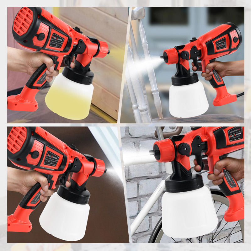 🔴 -50% ! Pistolet à Peinture Électrique Polyvalent – Pour Peinture, Nettoyage et Plus !