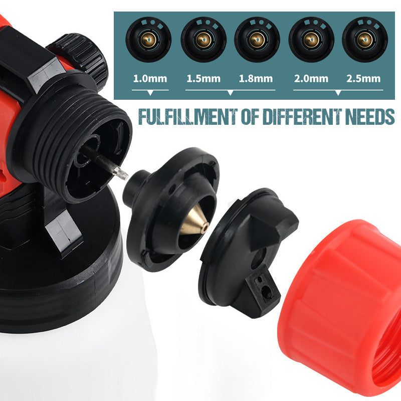 🔴 -50% ! Pistolet à Peinture Électrique Polyvalent – Pour Peinture, Nettoyage et Plus !