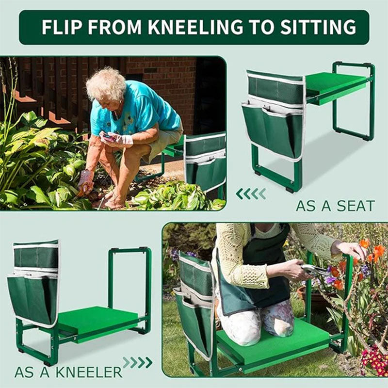 🧑‍🌾🛠️ LIMITIERTE AUFLAGE – 50% RABATT! Gartenhocker zum Sitzen & Knien – Klappbar, stabil, ergonomisch – Schont Knie & Rücken, ideal für Unkraut & Beete – Inkl. Aufbewahrungstasche & Tragegriff ✨