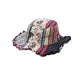 🔥Solange der Vorrat reicht 50 % Rabatt!🎉Bunter Patchwork-Hut aus Hanf mit Pilzmuster und Tasche
