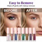 8-teiliges Set mit flüssigem Glitzer-Eyeliner