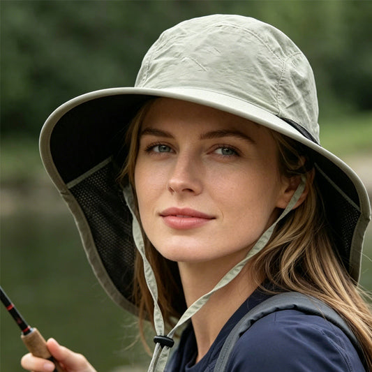 🧢 50% RABATT! ☀️ Unisex Faltbarer Sonnenschutz-Bucket-Hat – Breite Krempe, UV-Schutz, Leicht & Ideal Für Wandern, Angeln Oder Tage Am Strand 🏖️