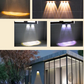 ☀️ LED Solar-Wandleuchte – Wasserdichte Außenbeleuchtung für Garten, Mauer, Terrasse und Hauseingang