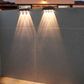 ☀️ LED Solar-Wandleuchte – Wasserdichte Außenbeleuchtung für Garten, Mauer, Terrasse und Hauseingang