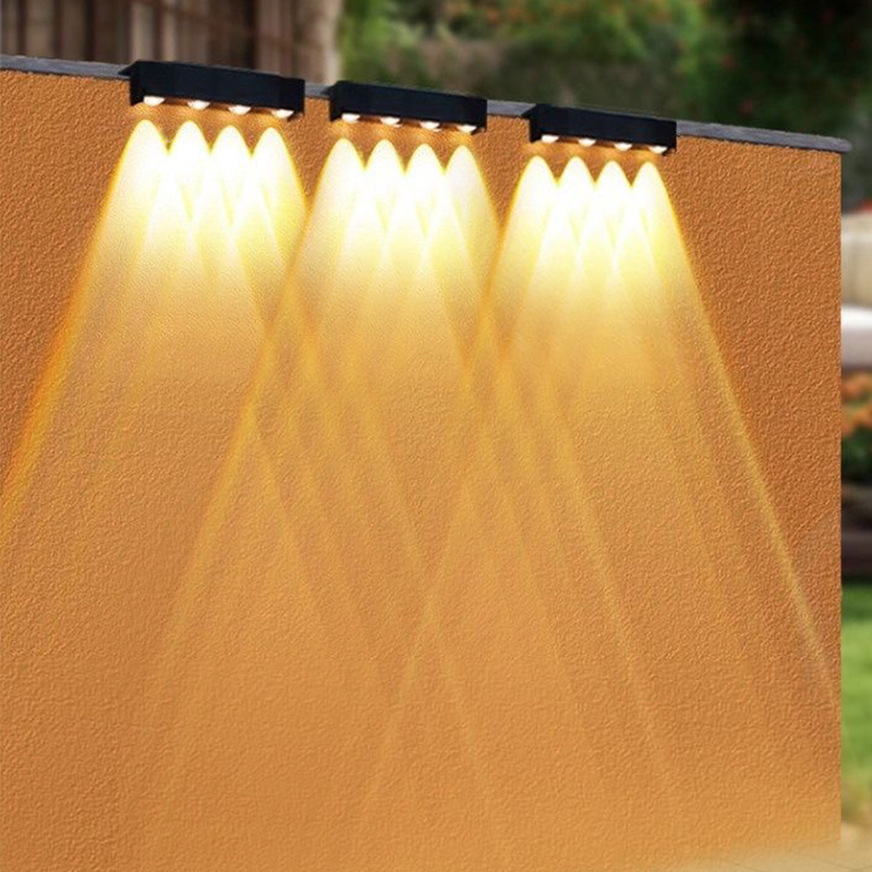 ☀️ LED Solar-Wandleuchte – Wasserdichte Außenbeleuchtung für Garten, Mauer, Terrasse und Hauseingang