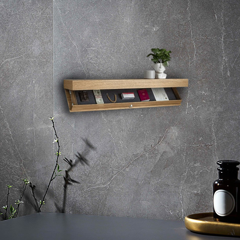 🌞Frühlingserwachen: 55% Rabatt!💎 Luxuriöses schwebendes Wandregal mit Geheimfach – Massivholz – Unsichtbare Aufbewahrung für Wertsachen – Modernes Design