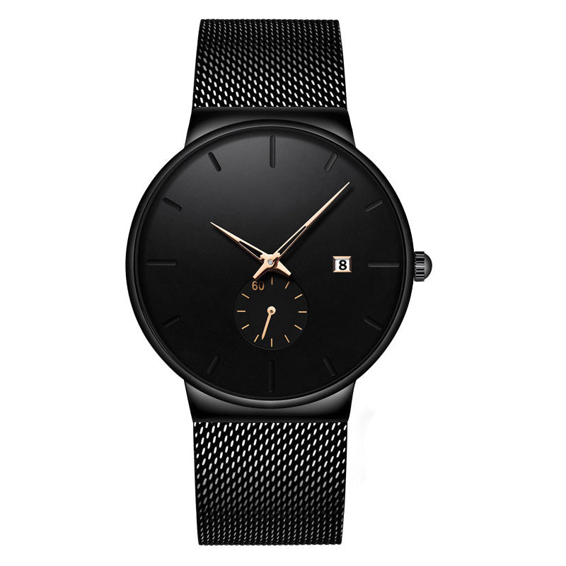 ⏳ ⌚ Zeitlich begrenzt: 50% Rabatt! Minimalistische Herrenuhr – wasserdicht, Quarzwerk, zeitloses Design ⏰ ✨