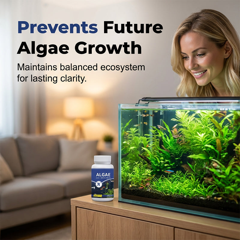 📢📢50 % Rabatt!!🥳 🌿🐠 Algenhemmendes Mittel für Aquarien – hemmt das Algenwachstum, schont Fische und Garnelen, regelmäßige Anwendung hält Scheiben und Dekorationen sauber 🛡️💚