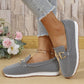 🌞Frühlingserwachen: 50% Rabatt!👟Atmungsaktive Damen-Loafers mit Metallschnalle – Leichte Schlupfschuhe mit bequemer Unterstützung