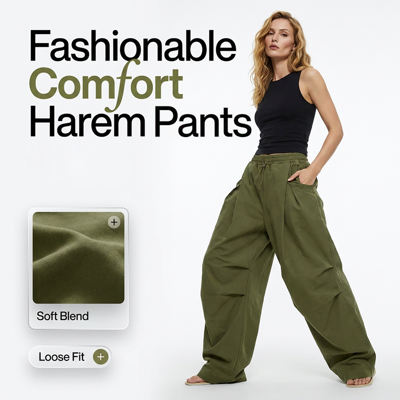 👖 JETZT 50 % RABATT! 🏆 Voluminöse Plissee-Lantern-Hose – fließend, elegant und mit weitem Bein – perfekt für einen schicken Sommerlook oder einen festlichen Anlass ✨