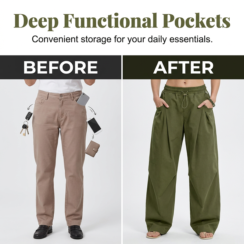 👖 JETZT 50 % RABATT! 🏆 Voluminöse Plissee-Lantern-Hose – fließend, elegant und mit weitem Bein – perfekt für einen schicken Sommerlook oder einen festlichen Anlass ✨
