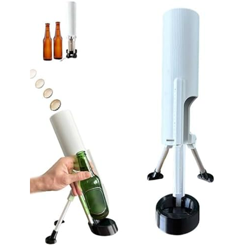 Automatischer Flaschenöffner per Knopfdruck