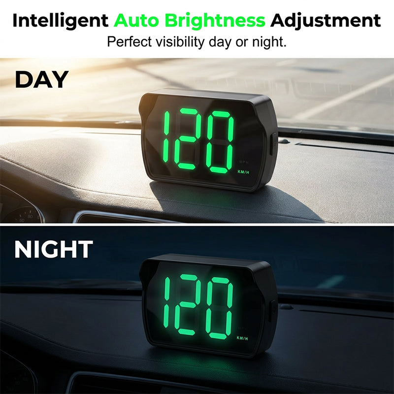 Universelles GPS-Head-up-Display für das Auto mit Geschwindigkeitsanzeige