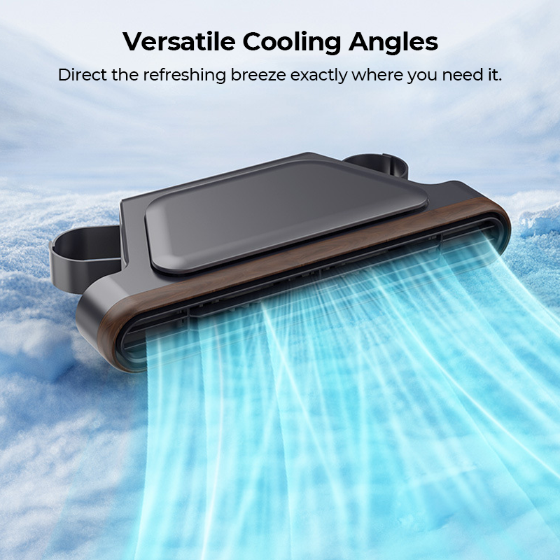 Wiederaufladbarer Autositzventilator