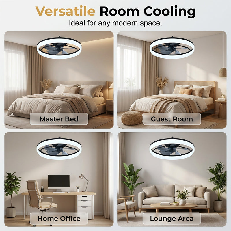 💨💡 50% RABATT! Moderner leiser Deckenventilator mit LED-Beleuchtung – 3 Geschwindigkeiten, Fernbedienung & energieeffizient – Perfekt für Schlaf- & Wohnzimmer ✨