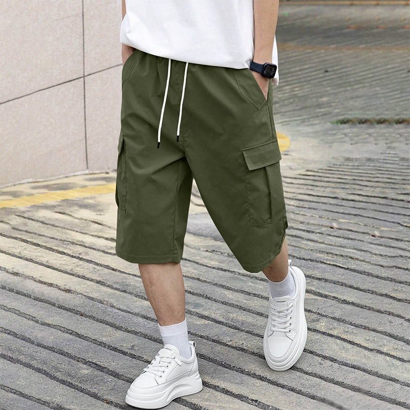 🩳 50% RABATT JETZT! 🔥 Herren Cargo-Shorts mit Kordelzug – Leicht, Mehrere Taschen & Elastischer Bund – Ideal für Wandern, Reisen & Heiße Sommertage ☀️