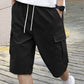 🩳 50% RABATT JETZT! 🔥 Herren Cargo-Shorts mit Kordelzug – Leicht, Mehrere Taschen & Elastischer Bund – Ideal für Wandern, Reisen & Heiße Sommertage ☀️