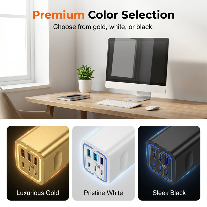 🔥While Supplies Last 40% OFF!🎉 50W 6-Port USB C Wall Charger