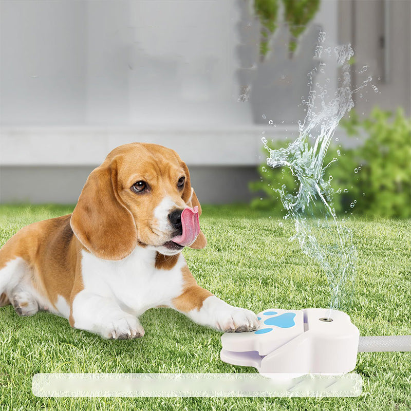 🐾💧⛲ Hunde-Trinkbrunnen, der durch die Pfote betätigt wird 🐶✨