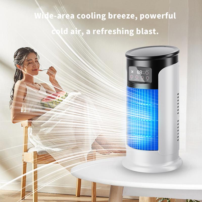 ❄️3-in-1-USB-Tischventilator mit Wasserkühlung