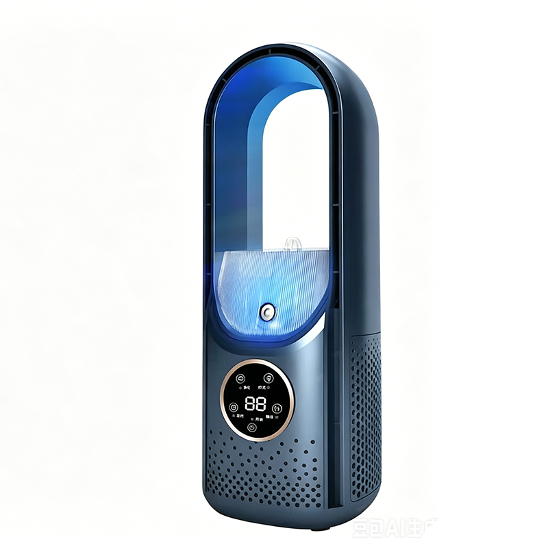 ❄️3-in-1-USB-Tischventilator mit Wasserkühlung