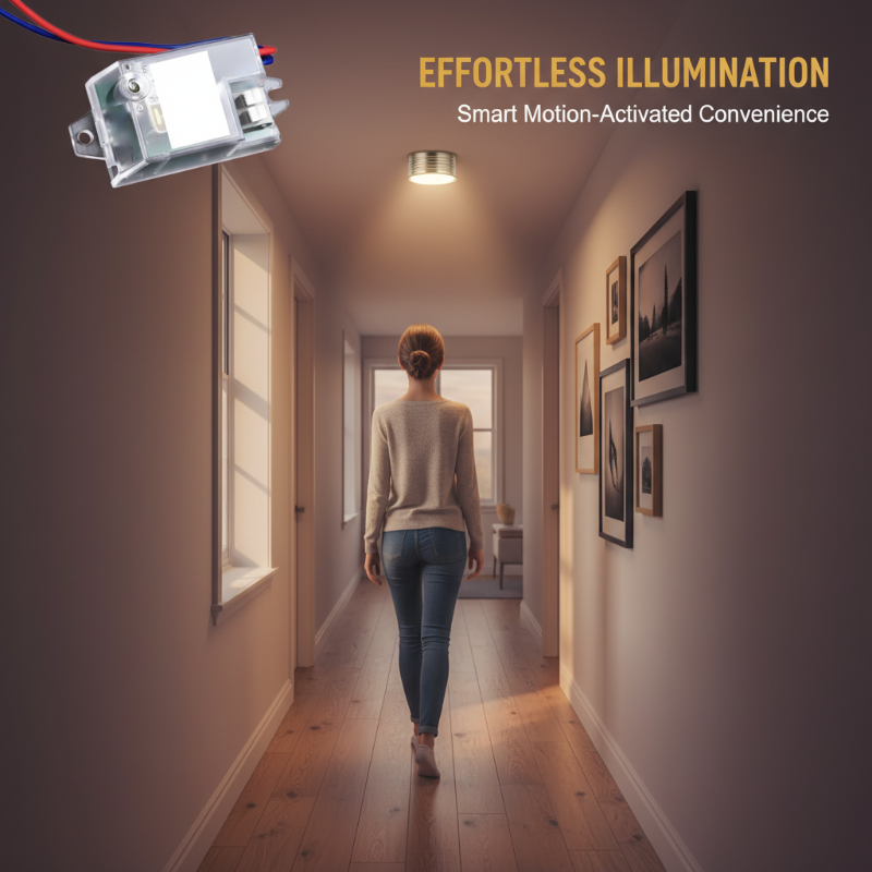 💡Intelligenter Bewegungssensor-Lichtschalter – Automatische Beleuchtung für Flur, Treppe, Toilette & Abstellraum