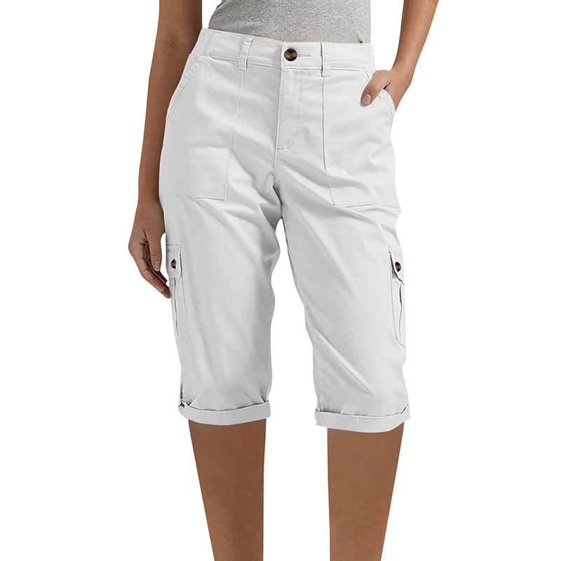 👖 50% RABATT! 👜 Damen Cargo-Caprihose mit Taschen – Lässiger Freizeitstil – Leicht, atmungsaktiv & praktisch – perfekt für Reisen, Spaziergänge oder entspannte Tage zu Hause 🌿